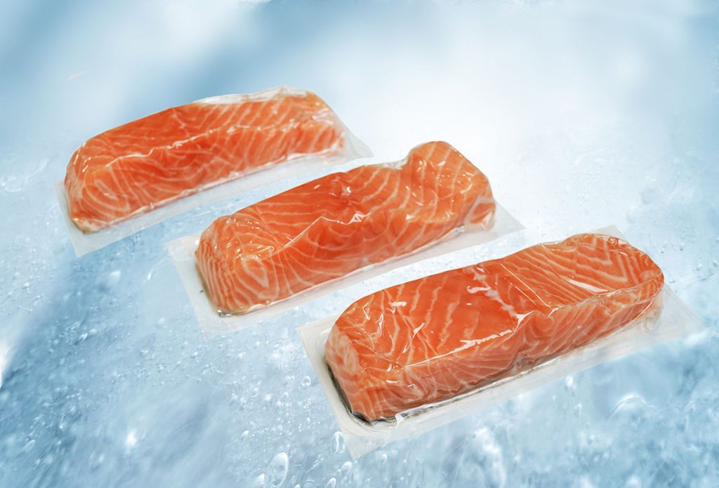 Salmon portions 3 pieces vacuum-packed