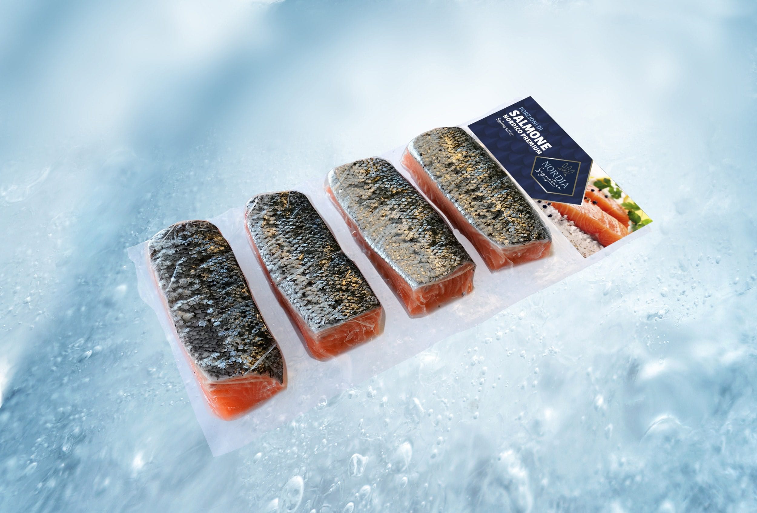 Saumon emballé sous vide dans Nordia Signature