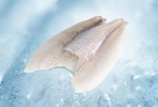 Fillet of brill with skin